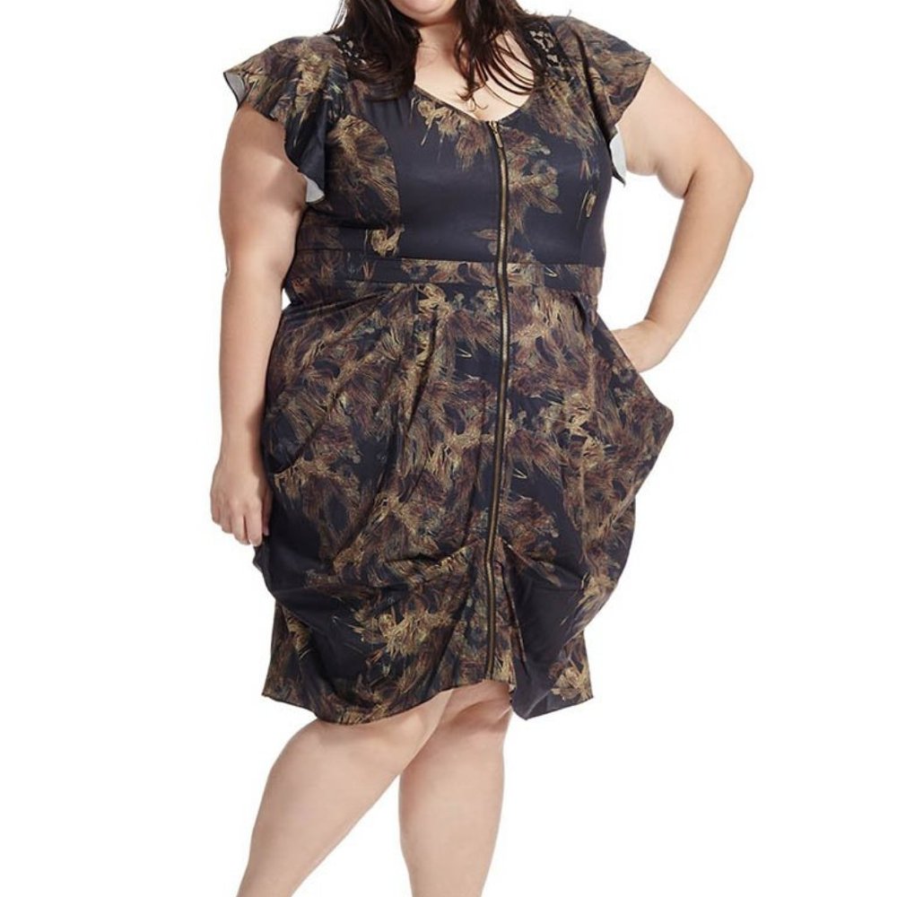 Botanical Sun Tunic Dress